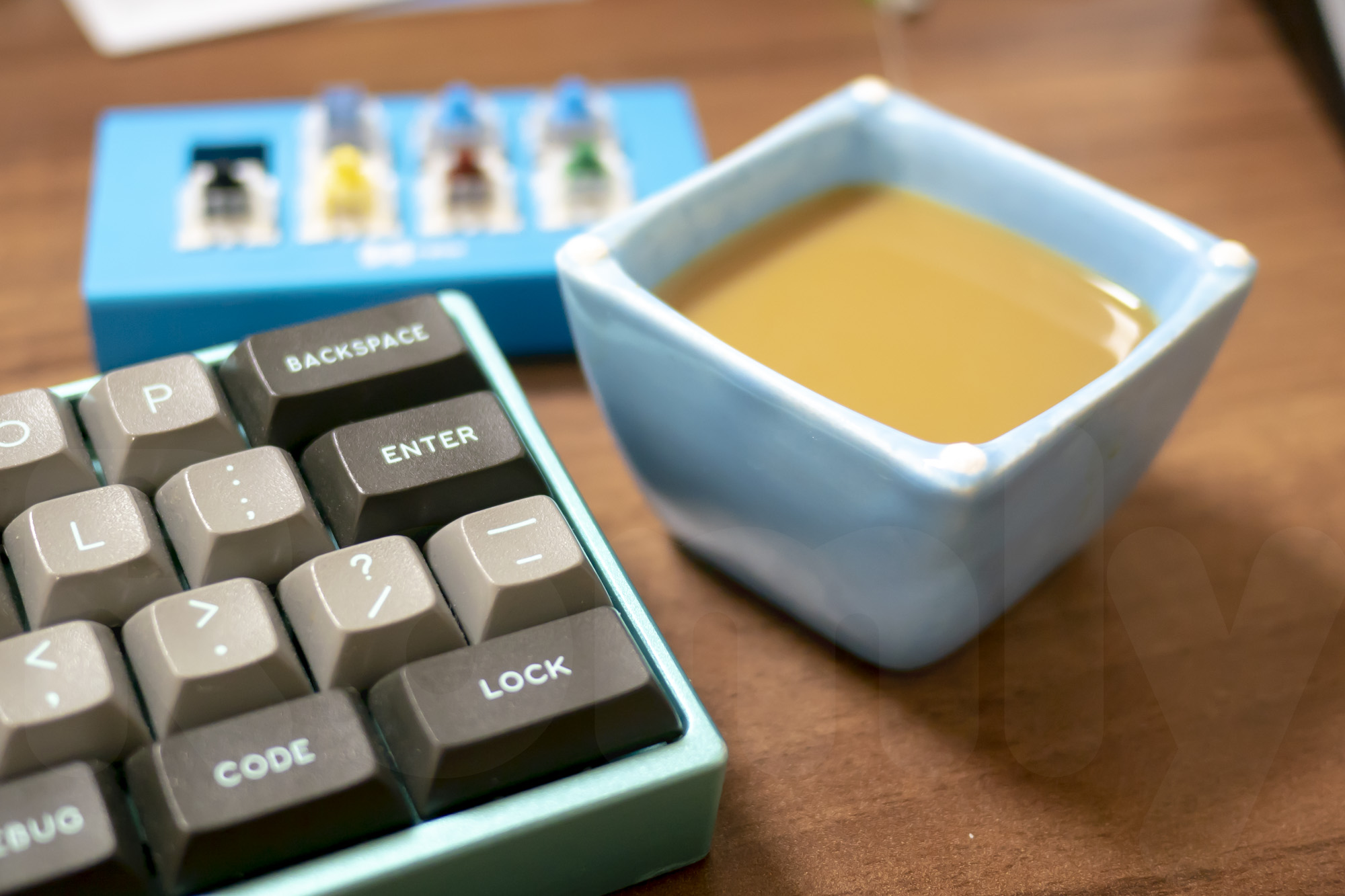 SA Keycap Small Bowl as a mini coffee cup