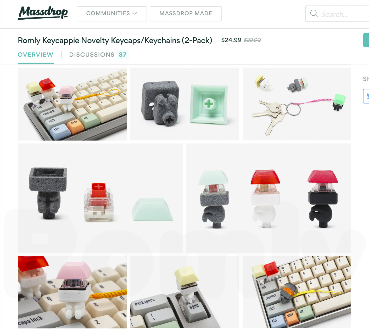 Massdrop Keycappie 2nd round