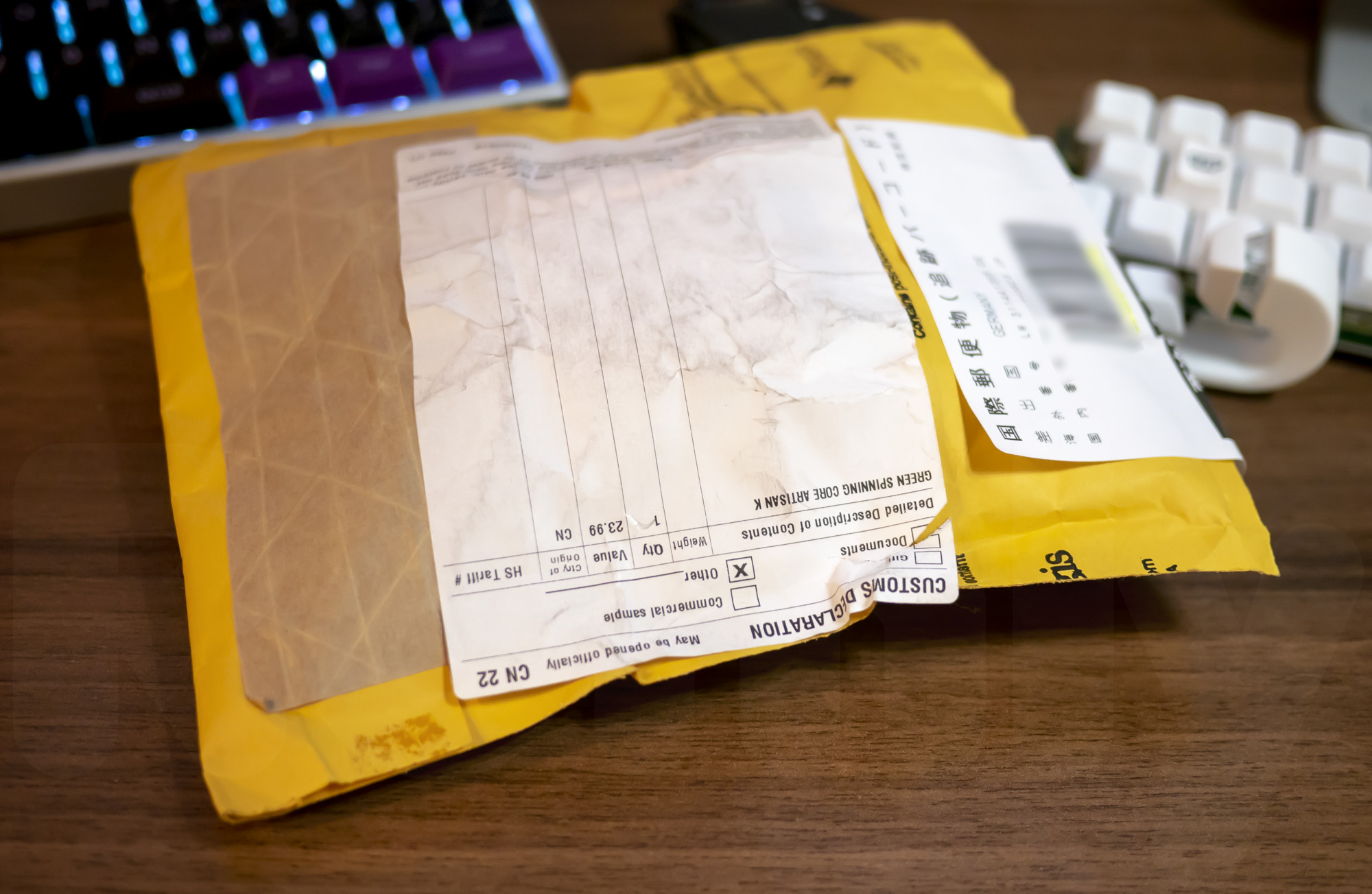 Package from Massdrop