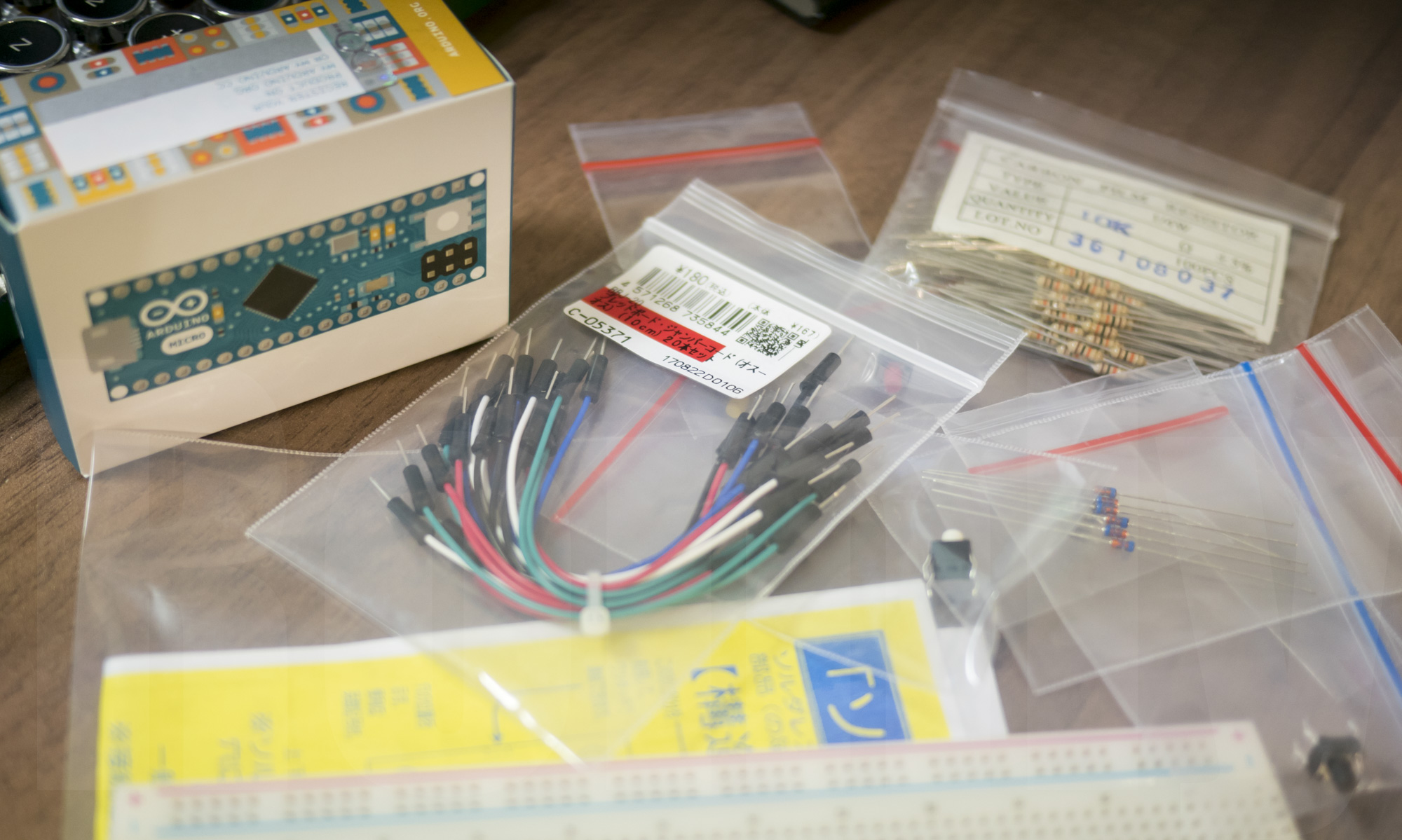 Materials for starting Arduino
