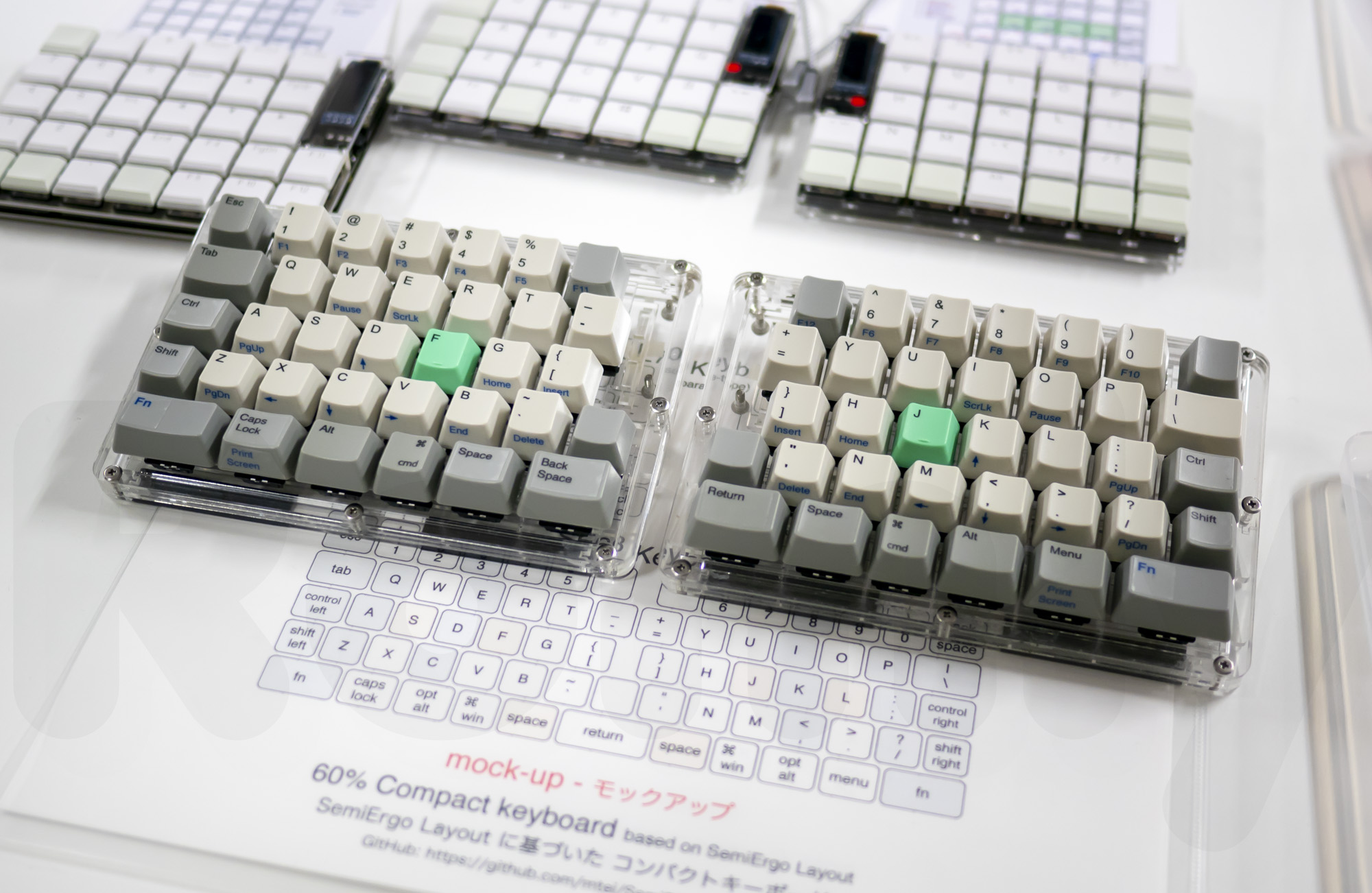 60% Compact Keyboard by m.tei