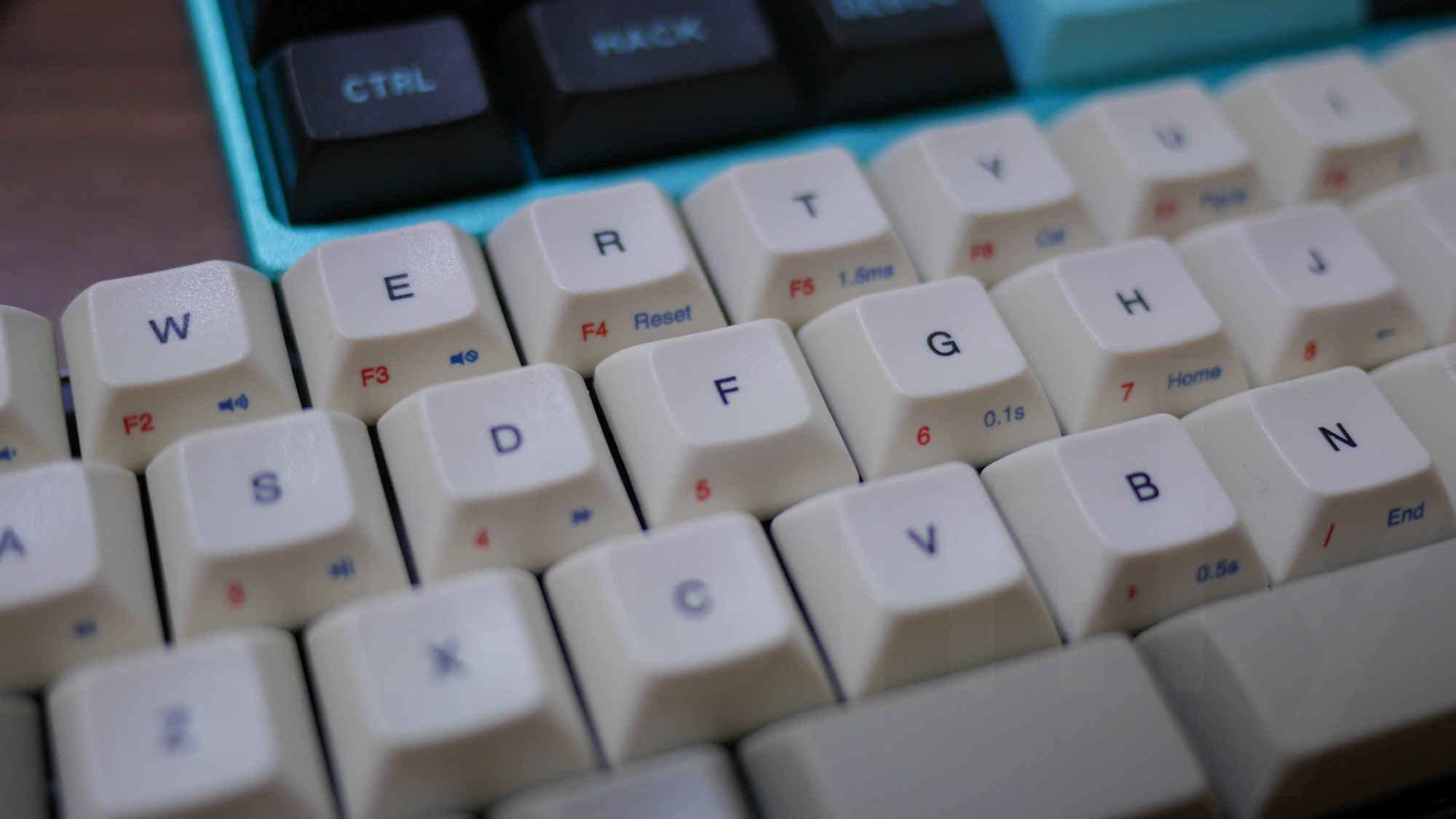 Vortex Core: No homing for F and J key