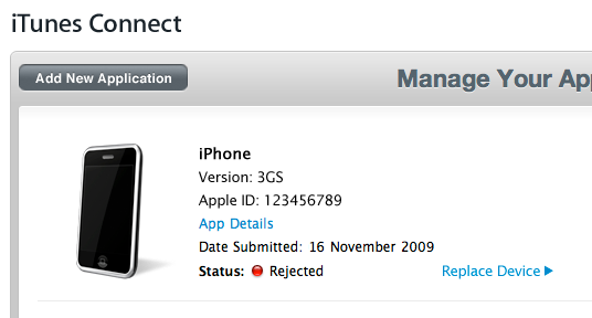 iPhone-Rejected