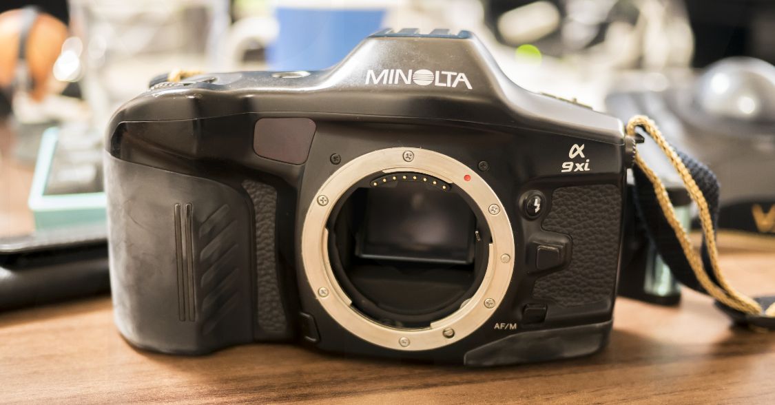 Minolta α-9xi 拡張ホールディンググリップ インテリジェンスカード Minolta α-9xi 拡張ホールディンググリップ インテリジェンスカード