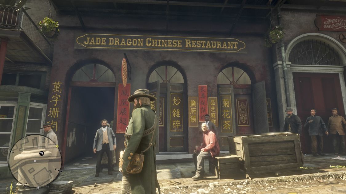 Red Dead Redemption 2 Chinese Restaurant